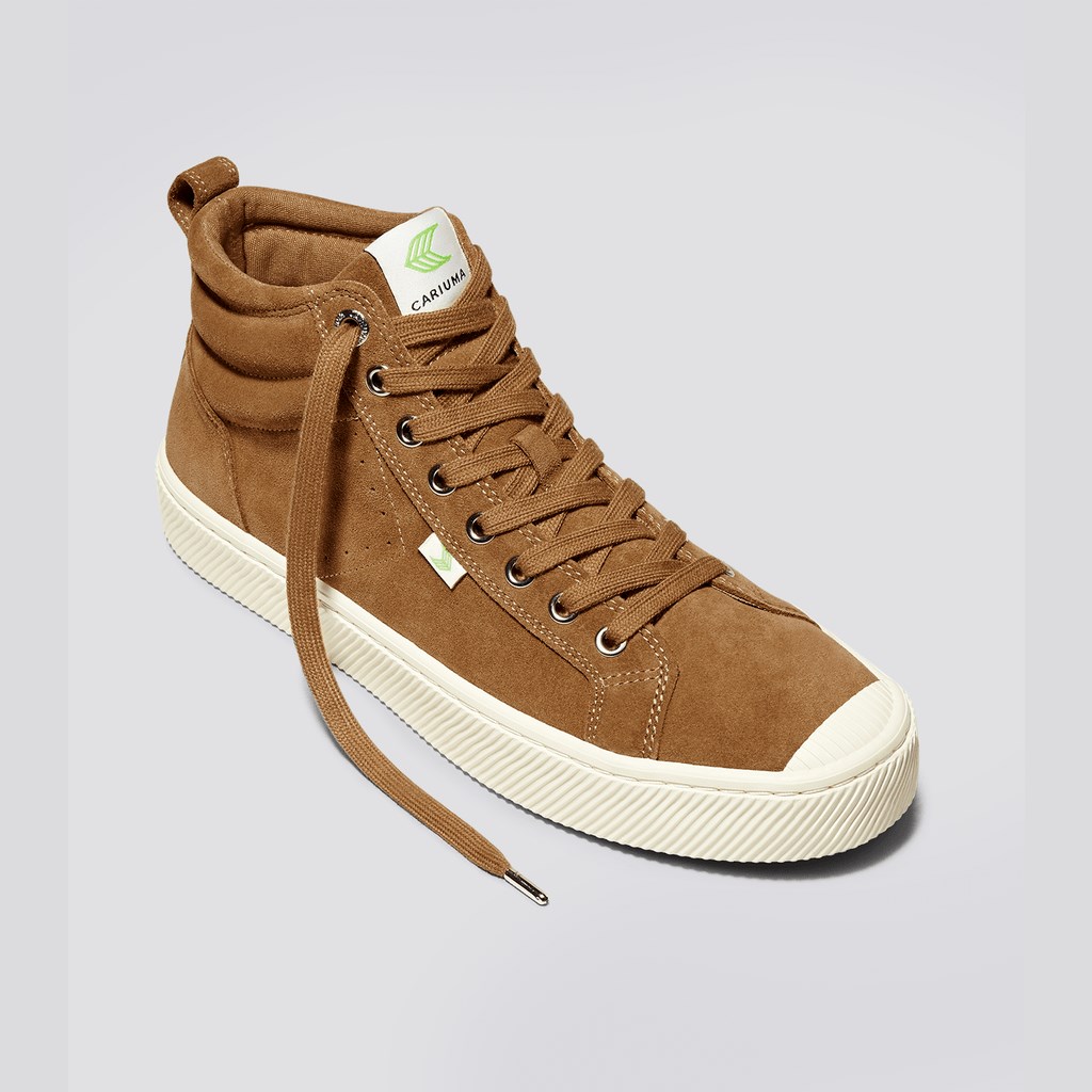 OCA HIGH Cariuma High Top Daim Camel Femme | PCE-3825705